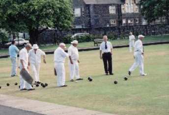 Bowling at Grange Gardens