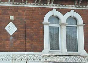 Houses in Clive Street, built in 1891